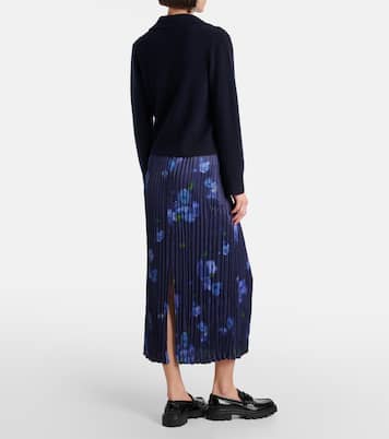 Cropped wool and cashmere cardigan | Vince