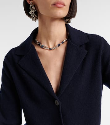 Cropped wool and cashmere cardigan | Vince