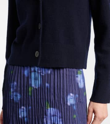 Cropped wool and cashmere cardigan | Vince