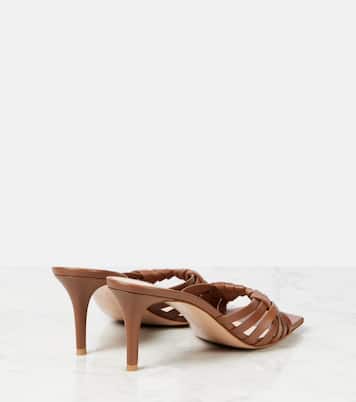 Mules Vyna 70 in pelle | Gianvito Rossi