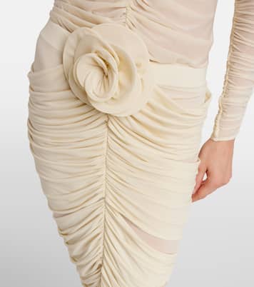 Jupe midi à fleurs | Magda Butrym