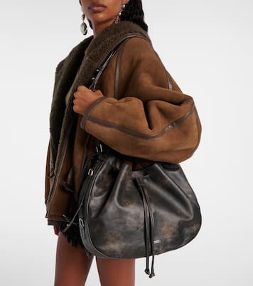 Bolton Medium leather shoulder bag | Isabel Marant