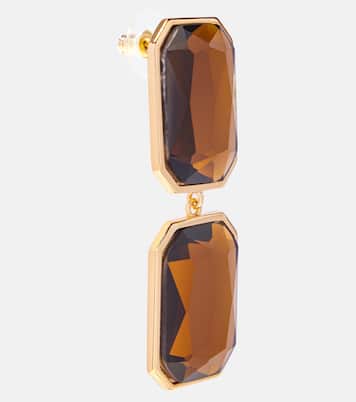 Boucles d’oreilles Amber en plaqué or | Self-Portrait