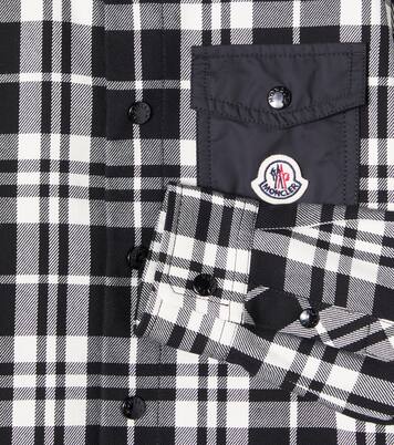 Checked cotton shirt | Moncler Enfant