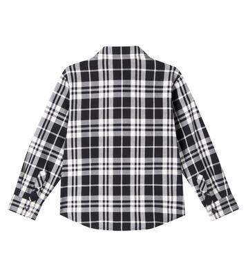 Checked cotton shirt | Moncler Enfant
