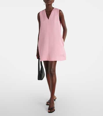 Derya linen minidress | Asceno
