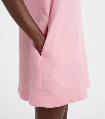Derya linen minidress | Asceno