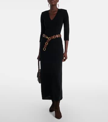 Robe longue Salina en laine mélangée | Isabel Marant