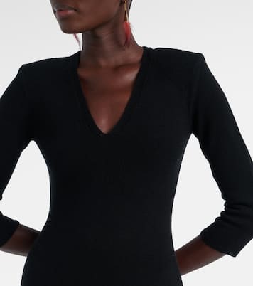 Robe longue Salina en laine mélangée | Isabel Marant