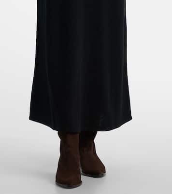 Robe longue Salina en laine mélangée | Isabel Marant