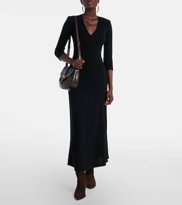 Robe longue Salina en laine mélangée | Isabel Marant