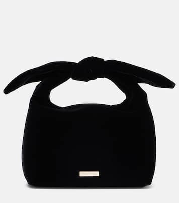 Bow Tie 스몰 벨벳 토트 백 | Aquazzura
