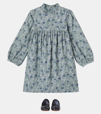 Robe Topaz en coton à fleurs | Bonpoint