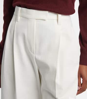 Cotton barrel-leg pants | Brunello Cucinelli