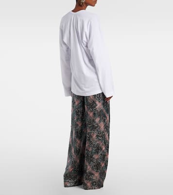Top aus Baumwoll-Jersey | Dries Van Noten