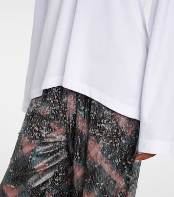 Top aus Baumwoll-Jersey | Dries Van Noten
