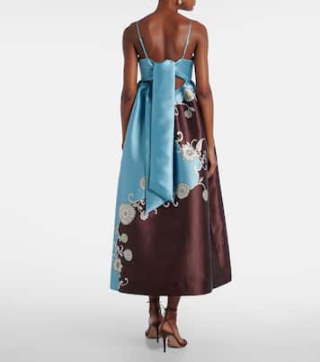 Robe longue Gia imprimée | Alémais