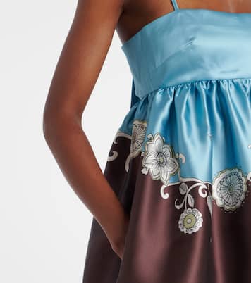 Robe longue Gia imprimée | Alémais