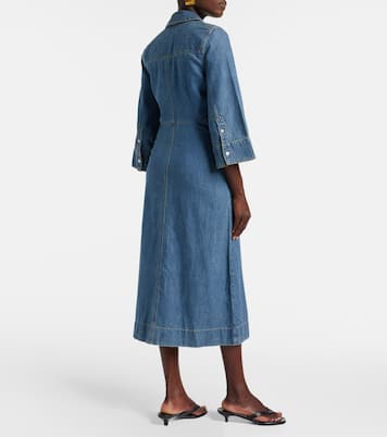 Haydon denim shirt dress | Veronica Beard