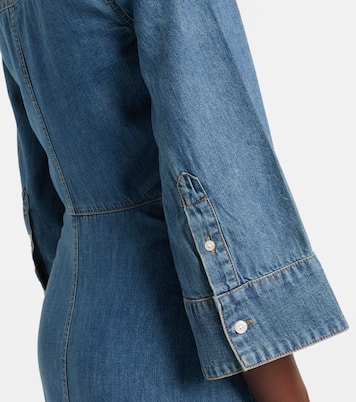 Haydon denim shirt dress | Veronica Beard
