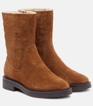 Creswell suede mid-calf boots | Veronica Beard