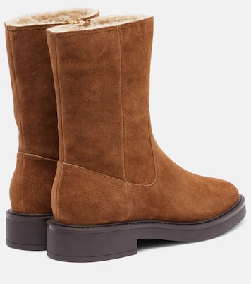 Creswell suede mid-calf boots | Veronica Beard