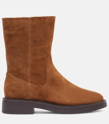 Creswell suede mid-calf boots | Veronica Beard