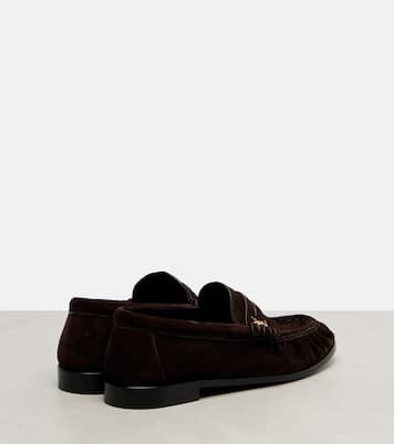 Mocassins Le Loafer Cassandre en daim | Saint Laurent