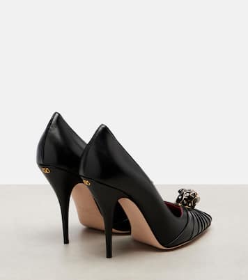 Pas De Chat 105 leather pumps | Valentino Garavani