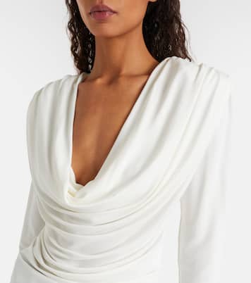 Draped jersey top | Wardrobe.NYC