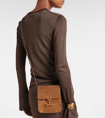 Borsa a tracolla Tara Mini in suede | Tom Ford