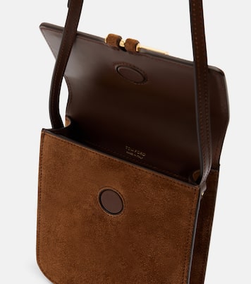Borsa a tracolla Tara Mini in suede | Tom Ford
