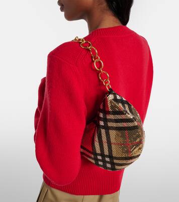 Medium Burberry Check shoulder bag | Burberry