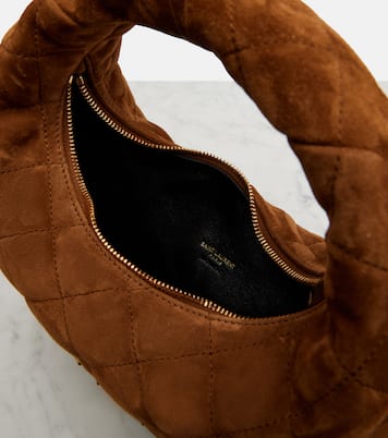 Tote Bag Icarino Mini aus Veloursleder | Saint Laurent