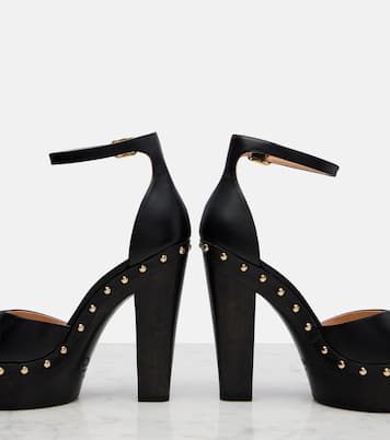 Plateau-Pumps aus Leder | Chloé