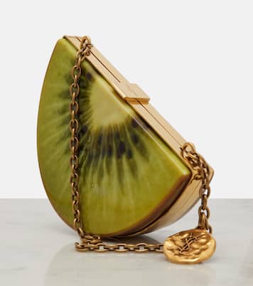 Kiwi迷你手拿包 | Saint Laurent