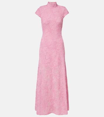 Floral mesh maxi dress | Rotate