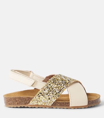 Sequined leather sandals | PèPè
