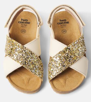 Sequined leather sandals | PèPè