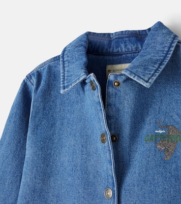Sobrecamisa Magot de denim estampada | Konges Sløjd