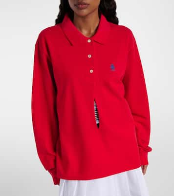 Polohemd aus Baumwoll-Piqué | Prada