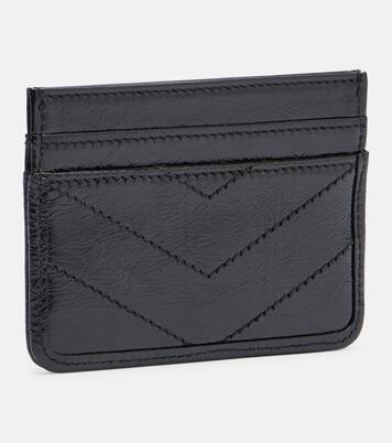 Niki patent leather card holder | Saint Laurent