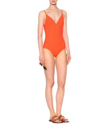 V-neck swimsuit | Tory Burch