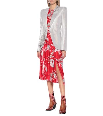 Abito a stampa in jersey stretch | Rabanne