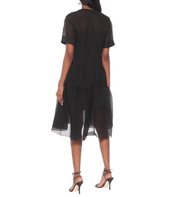 Abito in cloqué di misto seta | Victoria Victoria Beckham