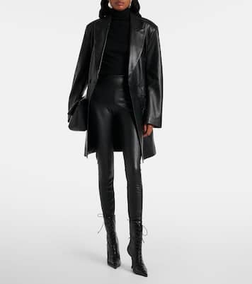 Leggings Edie aus Lederimitat | Wolford