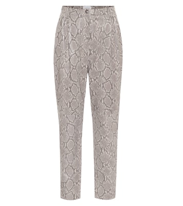 Wembley snake-effect leather pants | Magda Butrym