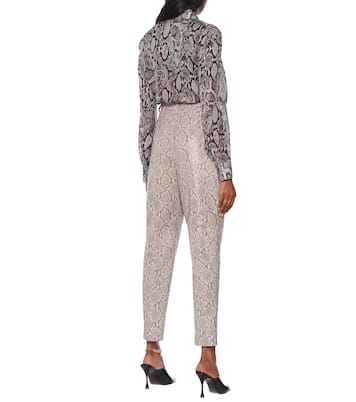 Wembley snake-effect leather pants | Magda Butrym