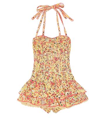 Bedrucktes Kleid Yoana | Poupette St Barth Kids