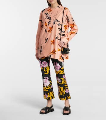 Bedrucktes Top aus Baumwolle | Marni